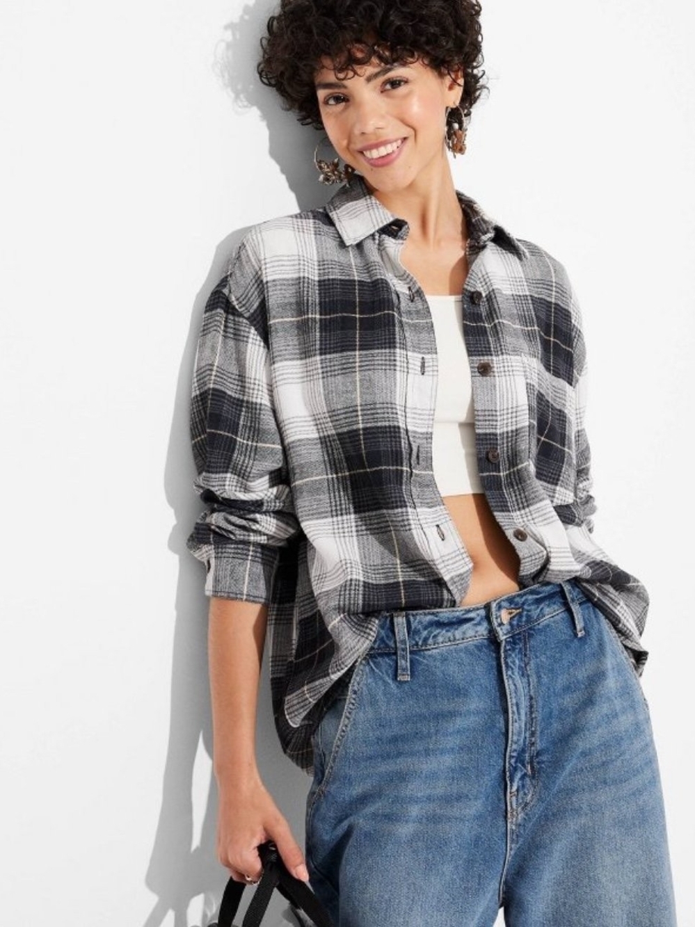 Plaid Flannel Shirt